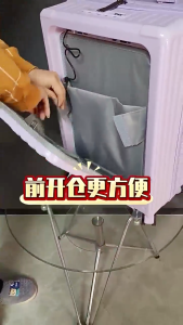 [SG Seller]Front Opening Luggage USB Charging 20 inch Luggage With Cup Holder Cabin Luggage Small Travel Luggage