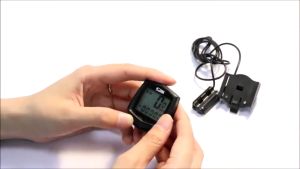 Đồng Hồ Đo Tốc Độ Xe Đạp Có Dây (Tiếng Anh) Chống Nước Chạy Chính Xác Chính Hãng Amalife