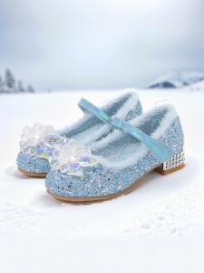 MENGBEIHUAN | Plush Furry Girls Princess Shoes Winter