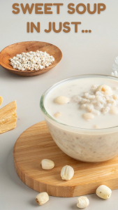 [Herbal Farmer] Beancurd Skin Barley Sweet Soup with Lotus Seed 2 Bowls × 275g supports skin healthy improves digestion