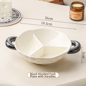 Mr.Snail | Divided Ceramic Snack Tray