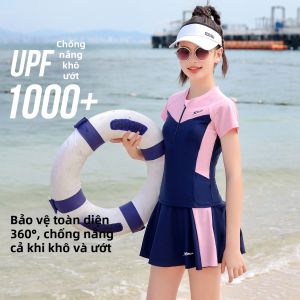 XTEP | Bộ Đồ Bơi Giảm Cân Thời Trang Cho Nữ