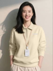 FANWUJINHUANG | High-end Customized Print Logo Embroidery Work Sweatshirt