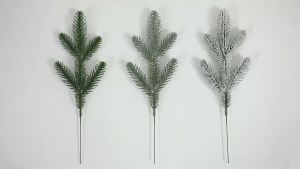 10/30Pcs Artificial Plants Pine Sprig Christmas Tree Accessory Outdoor Garden Party Wedding Home Table Vase DIY Decoration Props