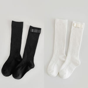 Girl Socks Spring & Fall Thin Pure Cotton Kids Princess Style Tube Socks K-style Western Style Little Girl Baby Stockings