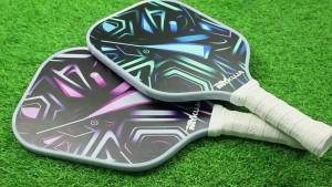 Đèn LED chiếu sáng Pickleball PaddleSử dụng sợi thủy tinh chống trượt hấp thụ sốc chống mồ hôi chiếu sáng lâu dài vợt phát sáng phù hợp cho đêm sử dụng