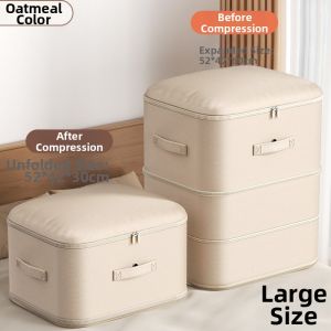 FUSHIXIONG | Space Saving Quilted Comforter Storage Bag Compressing Pouches