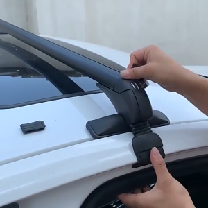 Universal Aluminum Alloy Car Roof Rack Crossbar for Sedan MPV Pickup Cargo Storage Travel Carrier Vehicle Top BarQ