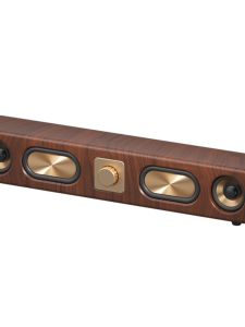 Retro Wooden Bluetooth Speaker Wireless Long Bar Card Insertion Desktop Sound Personalized Sound Box Large Bass Stereo Sound