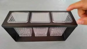 กล่องเก็บของอเนกประสงค์ กล่องเก็บสิ่ง 3 ช่อง ราคาถูก ของจำนวน 3 ช่อง 19 ล้านม.เพื่อการเก็บผลิตภัณฑ์ ครัวเรือน สำหรับใช้ในการเก็บรักษาสิ่ง