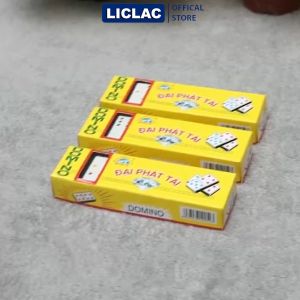 Cờ domino hàng Việt Nam chất liệu nhựa PP an toàn Đồ chơi giải trí DOMINO Chính Hãng giá rẻ - LICLAC