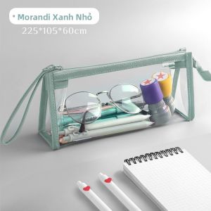 JIELI | Túi Dạng Mỏng Dung Lượng Lớn Trong Suốt cho Văn Phòng Phẩm