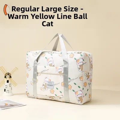 Large Capacity Cute Travel Bag Womens Dormitory Handbag Maternity Hospital Bag Kindergarten Storage Bag Oxford Cloth Polyester Lining