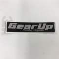 GEAR UP Logo Emblem Original Design Perodua Bezza Acia Myvi Ativa Alza Aruz Kancil Kelisa Kenali Kembara   Size: 7cm x 1.6cm  Ukuran: 70 x 16mm  Sticker 3M Original Design Perodua Emblem. 