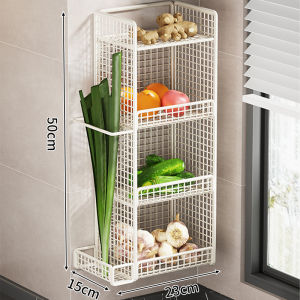 WUBUWEI | Wall-Mounted Large Capacity Vegetable Storage Box