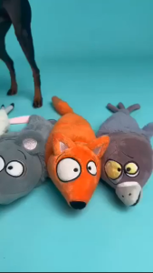 Fuzzyard the Yeetz Plush Swing Toys for Cats & Dogs | 5 Fun Animals Design