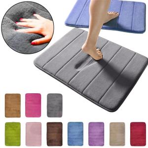 Thick Coral Fleece Memory Foam Non-Slip Mat: A Comprehensive Guide