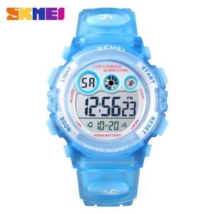 SKMEI 1451 Children Digital Shockproof Watches Fashion Alarm Sport Electronic Waterproof Boy Girl Wristwatches