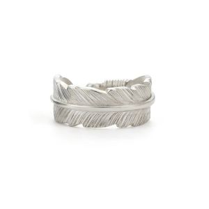 Cincin Elegan Desain Leaf Of Life (Adjustable)