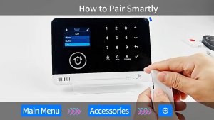 DAYTECH 2G/4G WiFi/GSM Burglar Alarm System Home Security Anti Theft Alarm System Smart Home Security Sim Card TUYA APP Control TA01-B