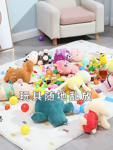 [SG Stock]Childrens Storage Bin - Animal-Shaped Toy Organizer with Lid (Multi-Color Options)