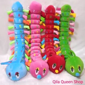 Boneka Ulat Ulil Jumbo 85 cm Hiasan Dashboard Mobil