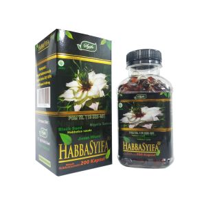 Habbasyifa 90 Kapsul Ekstrak Habbatussauda | Jintan Hitam | Obat Herbal Black Seed Oil