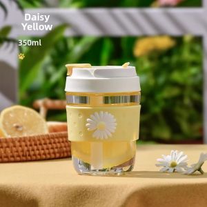 Vanow | Portable Heat-Resistant Glass Straw Cup