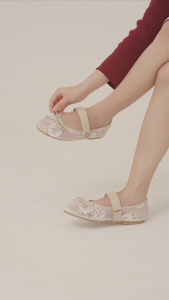 Dianable - Lizzy Lace Motif Terbaru Flatshoes Sepatu Wanita