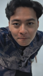 MENSTYLE BATIK - Kemeja batik pria Maruta Navy slimfit lapis furing bahan katun prima lengan panjang