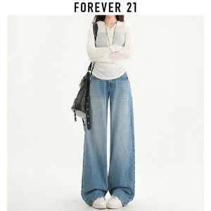 High Waist Wide Leg Jeans Womens Slim Fit Denim Pants Spring New Style Forever 21 Leopard Print Star Design Casual Trousers