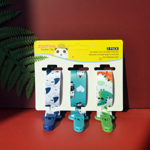 Baby Pacifier Chain Anti-Loss Teether Toy Rope Anti-Fall Clip-On Durable Comfortable Silicone Paci Chain for Infants And Toddlers