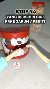 Tusuk Gigi plus Kotak Tusuk Gigi