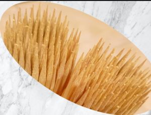 Tusuk sate 30 cm tebal 4 mm tumpul & runcing/serbaguna isi 100 tusuk