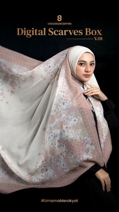 S FASHION Scarves Box Standar/Seri Motif /1 iket/10 box