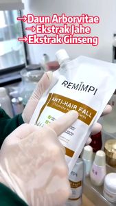 REMIMPI SHAMPOO Perawatan Rambut Anti Hairfall Anti Ketombe Penumbuh Rambut Alami Original BPOM