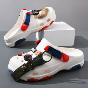 Mens Summer Outdoor Sandals 2024 New Style Anti-slip Casual Driving Slippers Beach Shoes Open-Toe Comfortable Lightweight EVA