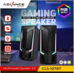 Advance Speaker Bluetooth Gaming Super Bass CLS107 / CLS-107BT