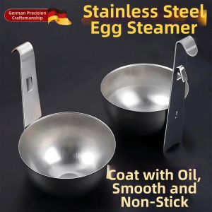 Egg Poacher with Yolk and White Separator Stainless Steel