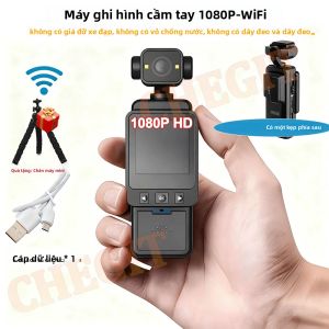 Camera Bỏ Túi Mini 5K/4K WiFi Ngoài Trời DV 270 °   Camera Hành Động Xoay Được Với Vỏ Chống Nước Để Ghi Hình Thể Thao Di Động