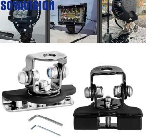 Rotatable Car Headlight Holder A-Pillar Hood LED Work Light Bar Clamp Spotlight Stand Mount Bracket for Jeep Off Road 4x4 Auto