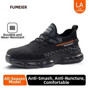 GUYISA | Anti Smash Puncture Resistant Light Insulated Safety Shoes