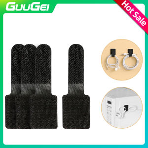 GUUGEI 1/5/10/20Pcs Cable Ties Management Winder Straps Velcro Wire Organizer Wire Organizer Reusable Wire Adhesive Loop Hook Nylon Strap Organizer Power Cable Tie