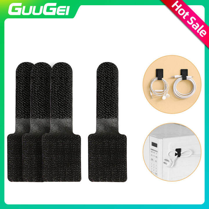 GUUGEI 1/5/10/20Pcs Cable Ties Management Winder Straps Velcro Wire ...