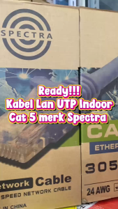 Kabel Lan NYK Cat 5 5A UTP Indoor Roll 305M - Cable RJ45 305 Meter