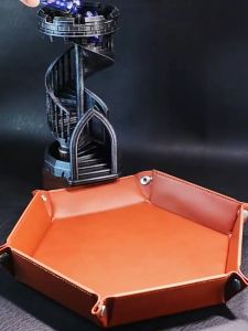 Magnetic Dice Tray Lipat Hexagonal Untuk Dice Games