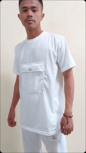 YASUKA KAOS UMROH HAJI LENGAN PENDEK PUTIH
