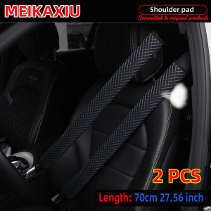 2 CÁI Tấm Che Dây An Toàn Ô Tô Dạng Lưới Kim Cương Phụ Kiện Ô Tô Thoáng Khí 48cm/18.9inch 70cm/27.56inch Dài