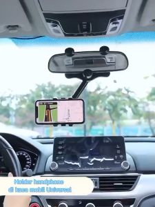 Pemegang Handphone Universal Rainbow untuk Kaca Spion Mobil