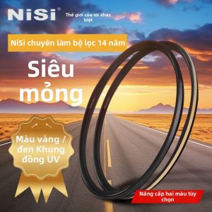 NiSi | Bộ Lọc UV Hai Màu Phủ Cho Máy Ảnh DSLR và Mirrorless